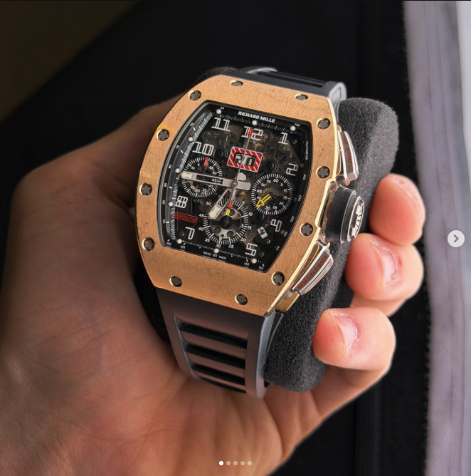 Richard Mille RM 011 Rose Gold